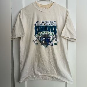 Vintage Seattle Seahawks T-shirt 1988